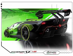 Lamborghini Essenza SCV12 2020 года 